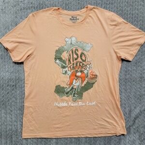 Risq Takers Shirt Mens 2XL Graphic Yosemite‎ Sam Hustle Fast Die Last Streetwear